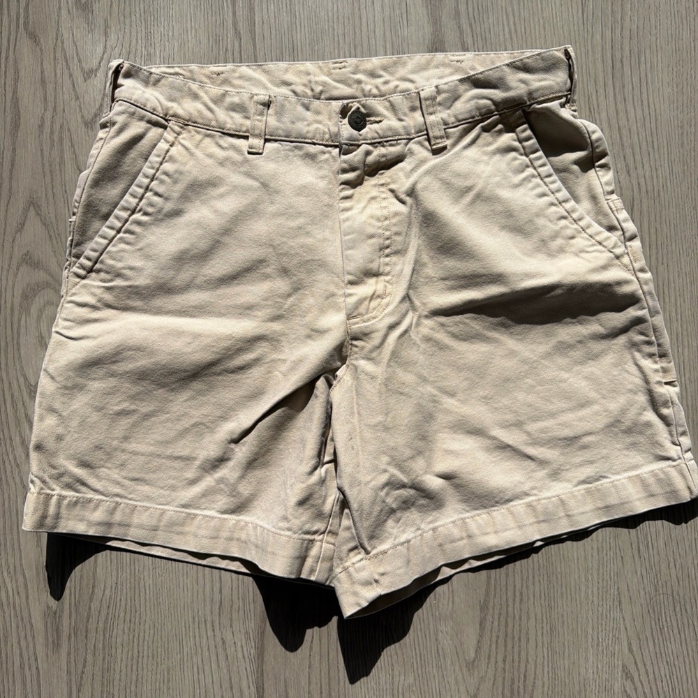 Patagonia stand up shorts Men's Flat Front in Khaki 30 x 6